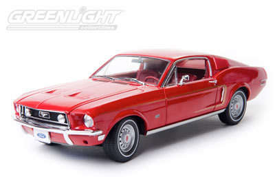 GREENLIGHT 1968 FORD MUSTANG GT FASTBACK #12821