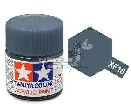 Tamiya XF-18 Medium Blue Acrylic 23ml.