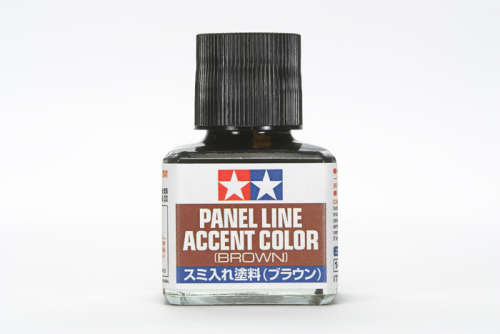 TAMIYA - Panel Line Accent Color - BROWN 40ml. #87132