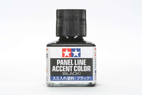 TAMIYA - Panel Line Accent Color - BLACK 40ml. #87131