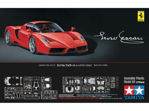 TAMIYA  - 1/24 ENZO FERRARI - RED VERSION #24302
