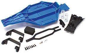 TRAXXAS - CHASSIS CONVERSION KIT, LOW CG (SLASH) - BLUE #5830