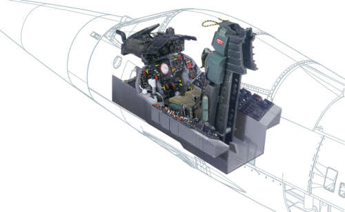 ITALERI - 1/12 F-104G COCKPIT #2991