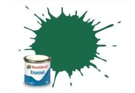 HUMBROL - 30 DARK GREEN MATT - 14ml ENAMEL AA0326