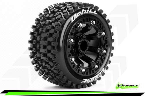 LOUISE RC WORLD - ST UPHILL 1:16 TRUCK TIRE SET - MOUNTED #L-T3279SB