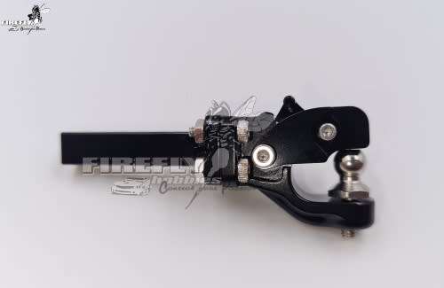 HOBBY DETAIL - ALUMINUM TRAILER DROP HITCH RECEIVER - TOWBALL #DTSM01001A