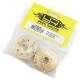YEAH RACING  - BRASS 118g PORTAL COVERS F/R 2PCS - TRX-4/TRX-6 #TRX4-054
