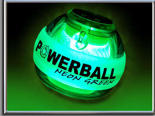 NSD POWERBALL PRO NEON Regular + Counter + Lights, Green (250Hz)