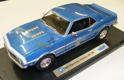 WELLY 1968 Chevrolet Comaro SS 396 - Blue