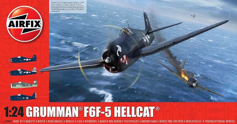 Airfix - 1:24 Grumman F6F-5 Hellcat