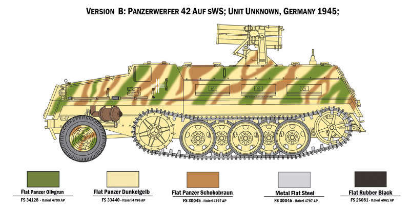 Italeri  1:35 15 cm. Panzerwerfer 42 auf sWS