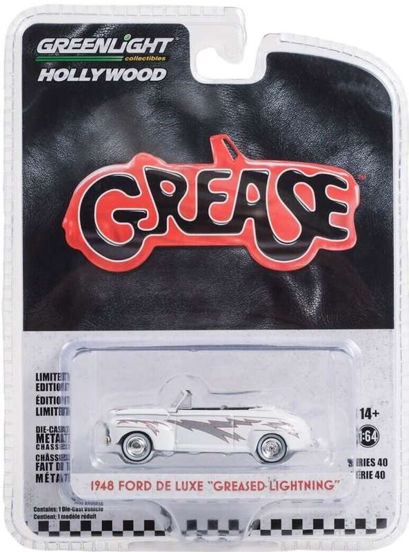 Greenlight  1:64 Hollywood Series 40 1948 Ford Deluxe Greased Lightning