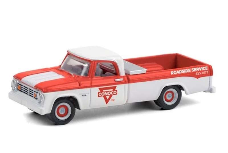 Greenlight  1:64 Running on Empty Series 12 1965 Dodge D-100, Conoco
