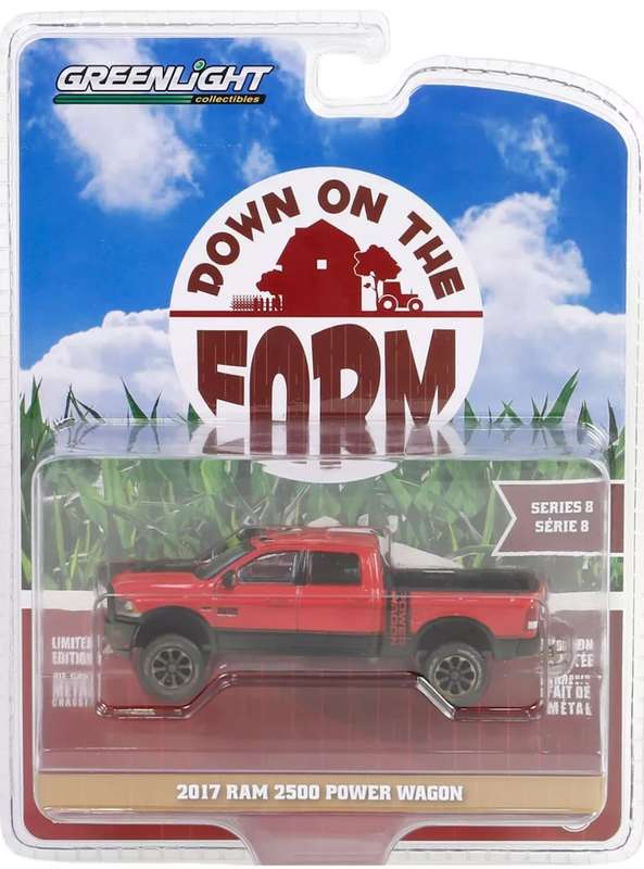 Greenlight  1:64 Down on The Farm Series 8 2017 RAM 2500 Power Wagon