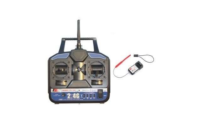 FlySky  FS-T4B 4Ch 2.4GHz Radio w/ FS-R6B RX