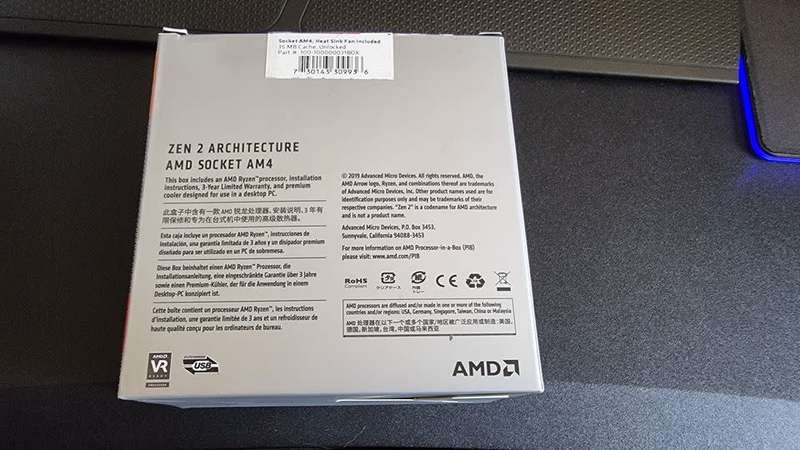 AMD Ryzen Wraith Stealth CPU Cooler