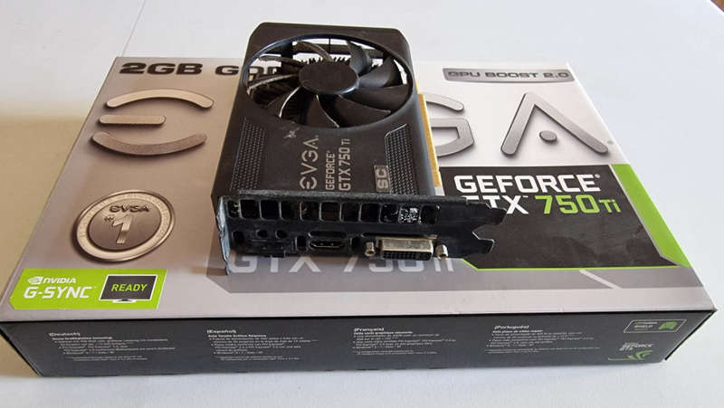 EVGA Nvidia GTX750Ti Graphics Card