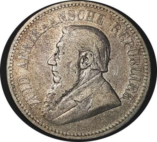 1892 ZAR Halfcrown