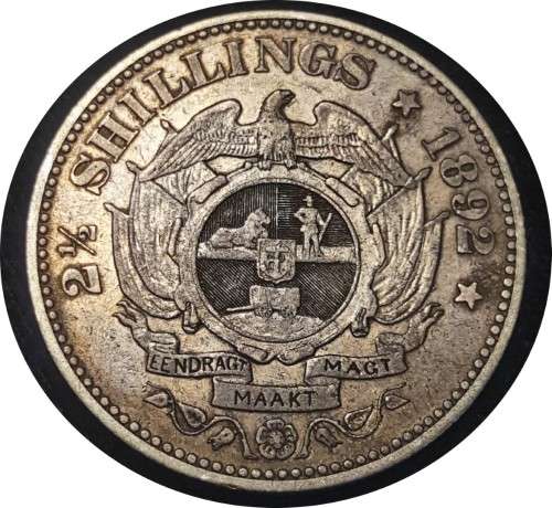 1892 ZAR halfcrown