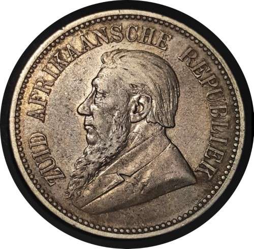 1892 ZAR halfcrown