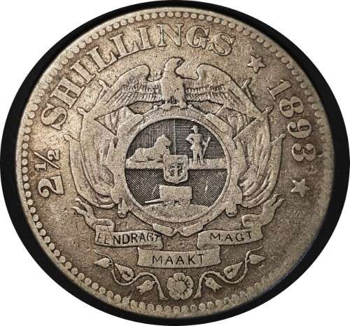 1893 ZARs Halfcrown