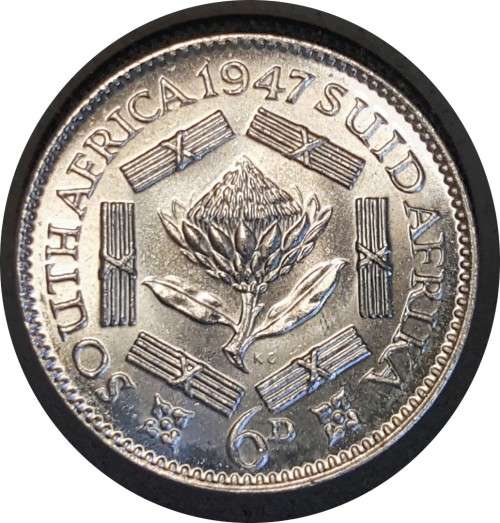 1947 Coin set Silvers 3d, 6d, 1`, 2/5`, 5`