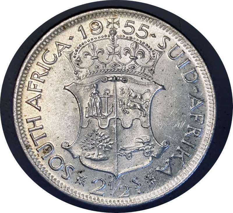 1955 Two and a Half Shilling