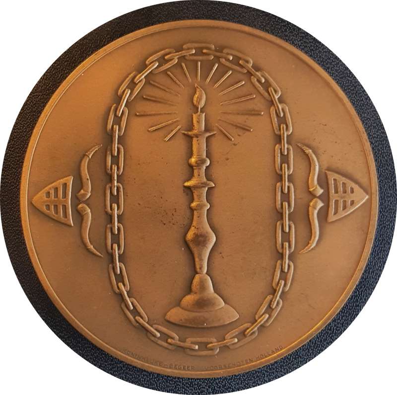 1938 Voortrekker Burning Candle commemorative medallion