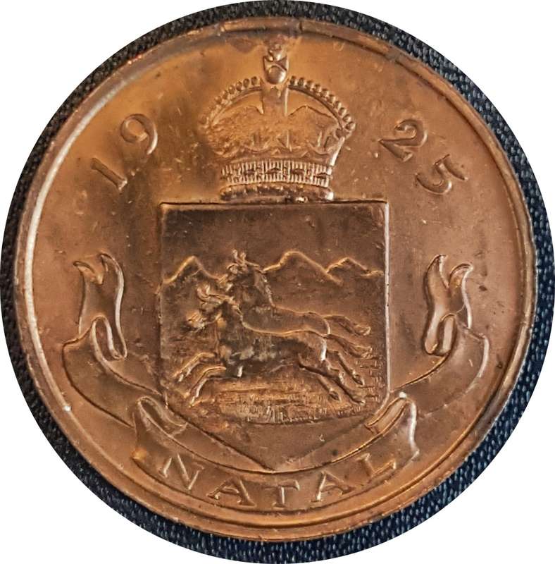 1925  Prince of Wales visit to Natal commemorative medallion