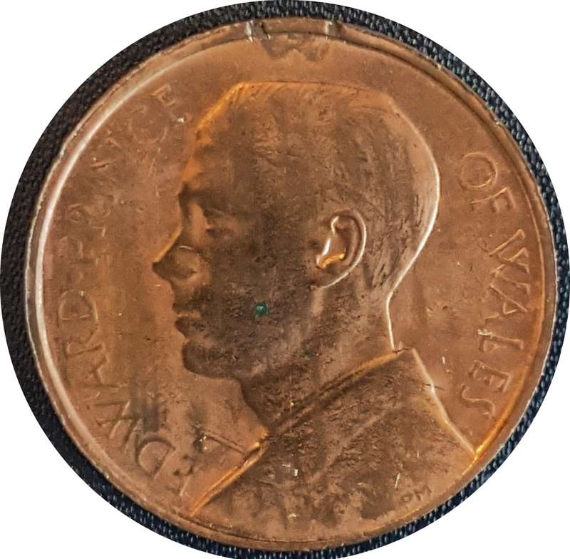 1925  Prince of Wales visit to Natal commemorative medallion
