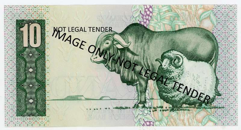 TW de Jongh R10 note UNC. Pick 120a. C18/047900 No Security Thread