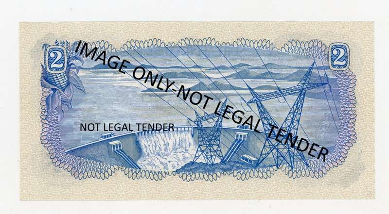 TW de Jongh R2 Note . Pick 117b. D82/548215. Springbok Watermark.