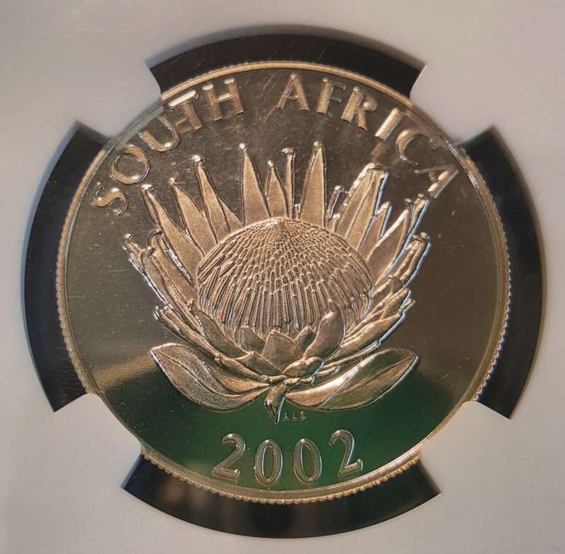2002 Silver R1 World Summit NGC MS66. ONLY 118 NON PROOF MINTED. EXTREMELY RARE.