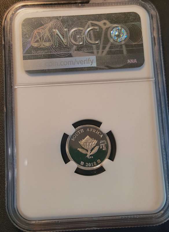 2018 Flypress 2.5 Cent NGC PF69 Ultra Cameo, Computed  Tomography JHB Coin Show