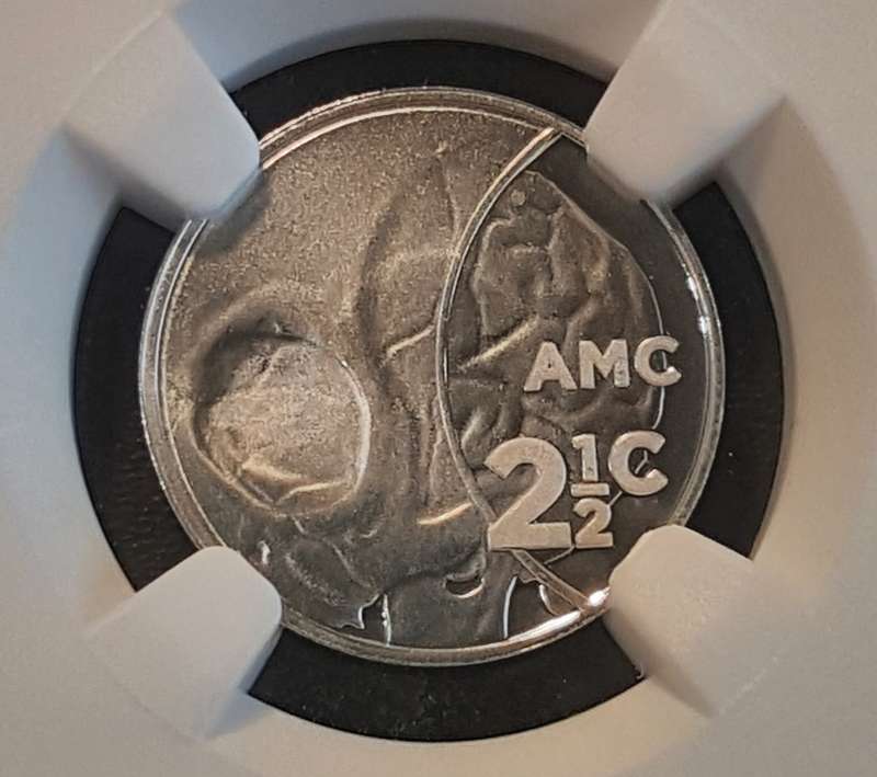 2018 Flypress 2.5 Cent NGC PF69 Ultra Cameo, Computed  Tomography JHB Coin Show