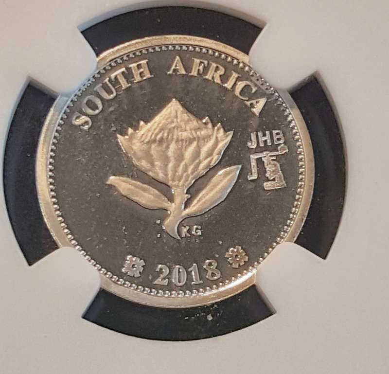 2018 Flypress 2.5 Cent NGC PF69 Ultra Cameo, Computed  Tomography JHB Coin Show