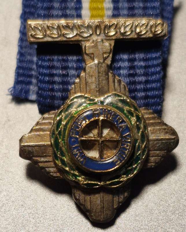 Set of MINIATURE  South African Police Force, Bravery Medals.