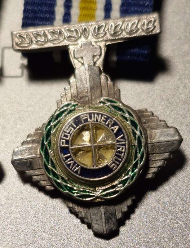 Set of MINIATURE  South African Police Force, Bravery Medals.