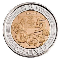 2011 SARB R5. Circulated Coins