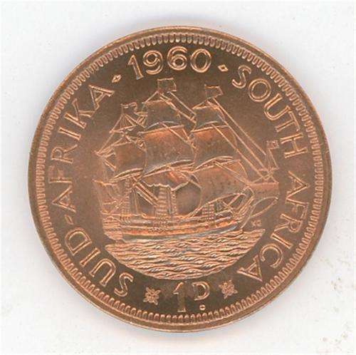1960 1d Penny. UNC. 4 available. GRADE THESE