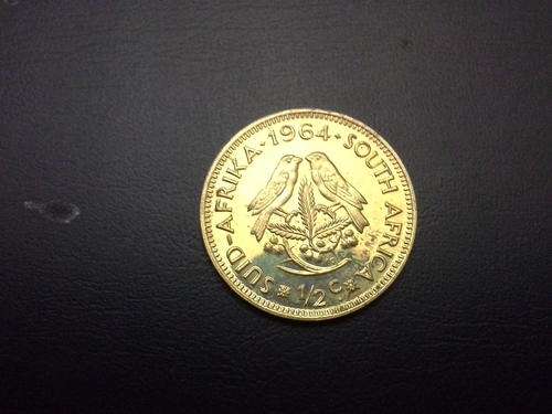 1964 proof 1/2 cent