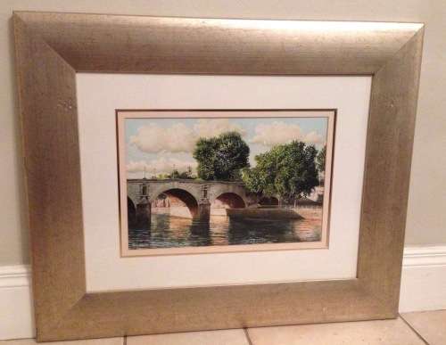 J H Coetzee: Bridge in Paris Original Painting