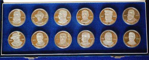 Generals of the Anglo-Boer War Silver Proof Set