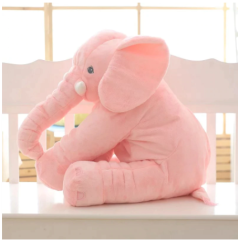 Pink ELEPHANT PLUSH PILLOW GIFT for GIRLS