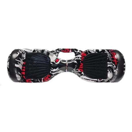 6.5 Smart Auto Balance Hoverboard With Bluetooth Speaker  Black & White