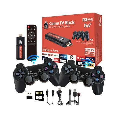 GAME BOX 8K Ultra HD SET-TOP box Video Game Console TV/Game Joystick