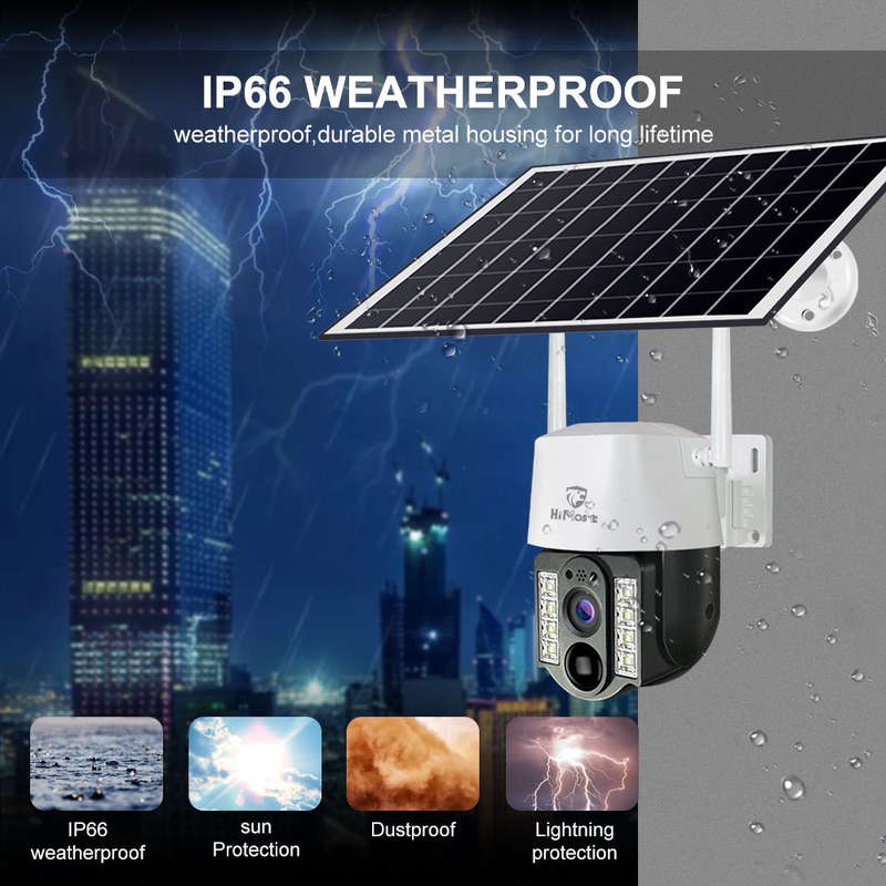V380 VRT-VC3-G 4G Solar Powered Wifi Camera