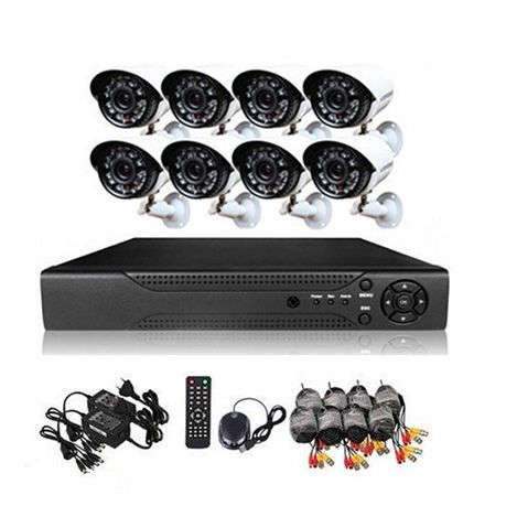 8 Channel CCTV Camera System - Full Kit Perfect Security