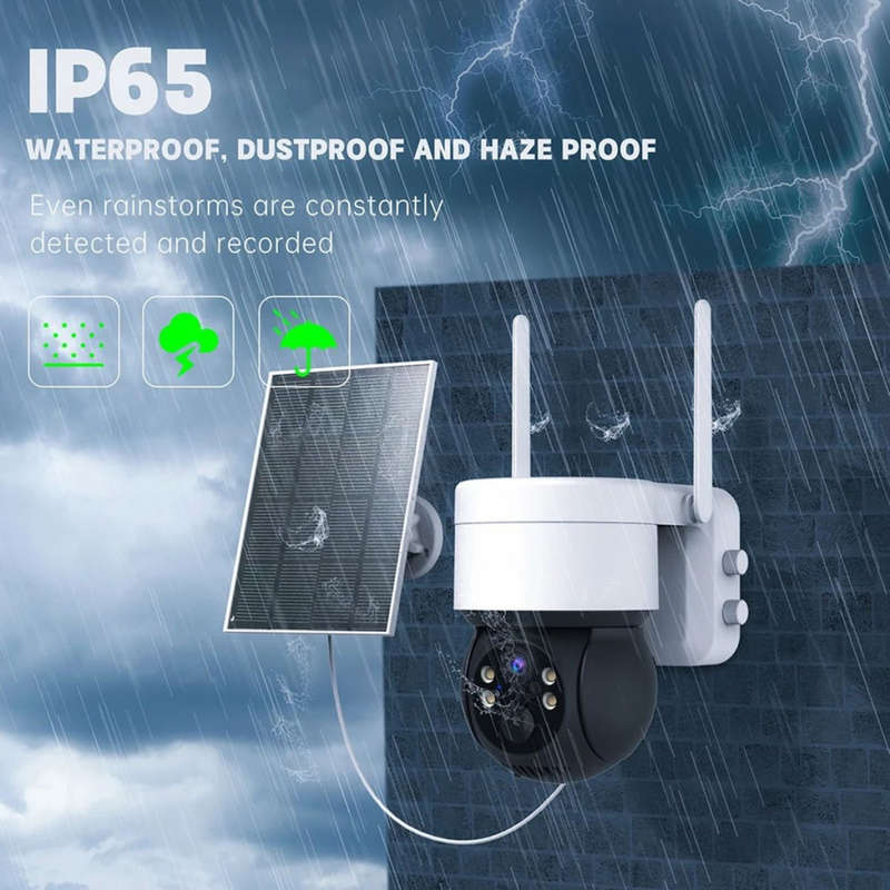 Solar Wireless 5MP Colour Night Vision Security Outdoor Camera