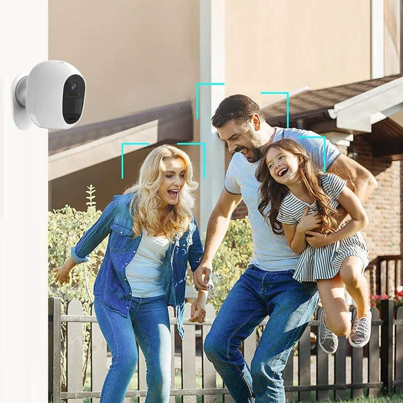 Solar Panel Battery Powered Tuya Smart 4G Security Camera